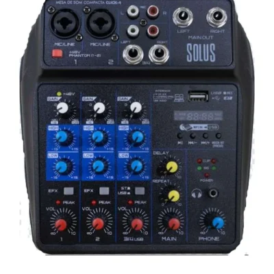 MESA DE SOM COMPACTA SOLUS CLICK-4