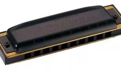 Gaita Hohner pro harp em F