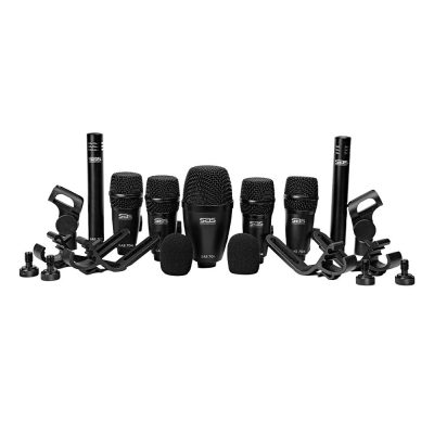 KIT MICROFONE DE BATERIA COM 7 PECAS MOD SAS 700 KIT MICROFONE DE BATERIA COM 7 PECAS MOD SAS 700