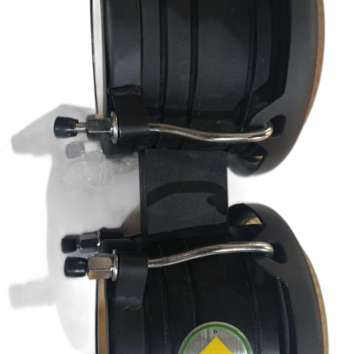 BONGO LA SOMBRA 6X7 MADEIRA CAXETA MARUPA PRETO FOSCO ARO CONF PRETO FOSCO PELE TRUE SKIN 4 AFIN - LATINA