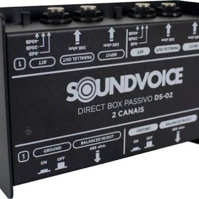 DIRECT BOX PASSIVO SOUNDVOICE DS-02